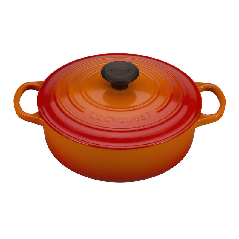 Shallow Round Dutch Oven and French Oven Le Creuset